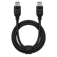 Дата-кабель VLP Lite Color Line 60W USB-C + USB-C, 1m (Black)